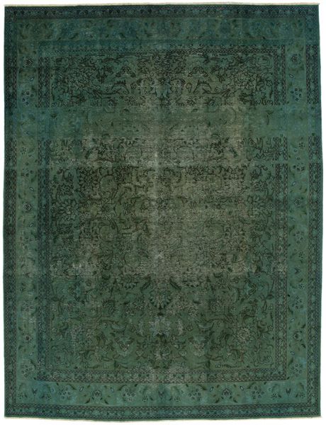 Vintage - Isfahan Persisk matta 377x290