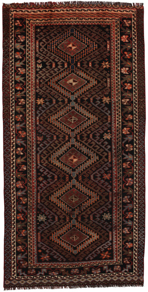 Afshar - Old Persisk matta 280x140