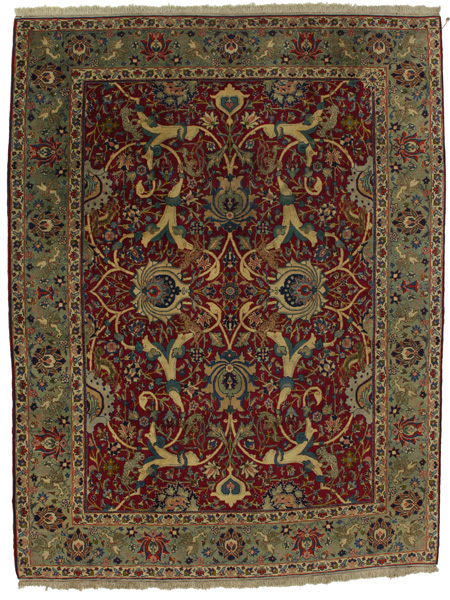 Täbriz - Antique Persisk matta 290x220