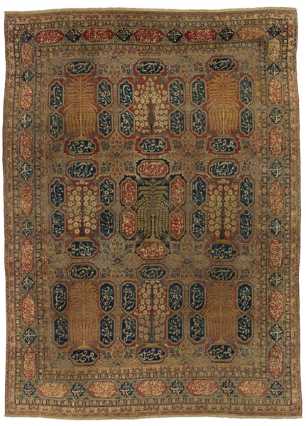Täbriz - Antique Persisk matta 370x276