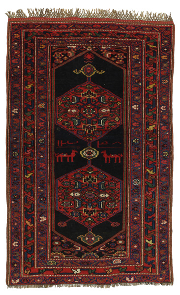 Qashqai - Antique Persisk matta 203x127
