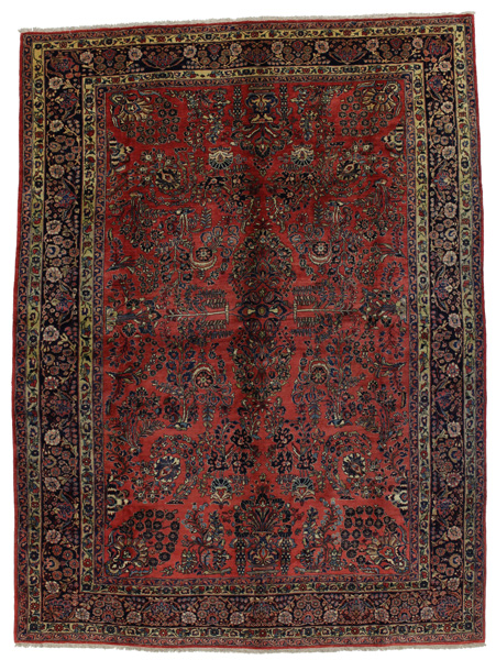 Sarough - Antique Persisk matta 350x265
