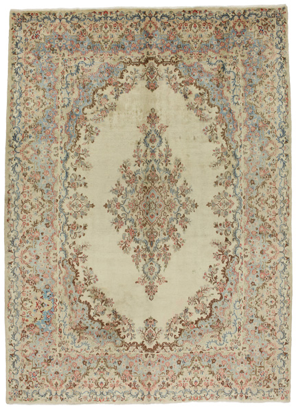 Kirman - Antique Persisk matta 380x272