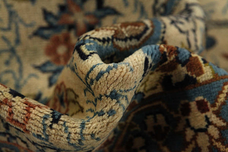 Isfahan - Antique Persisk matta 318x233 - Bild 6