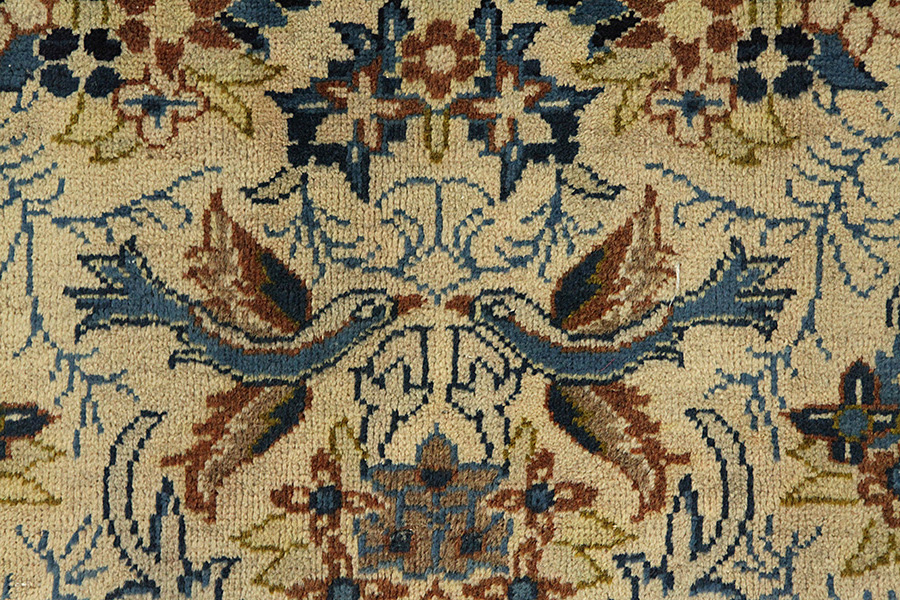 Isfahan - Antique Persisk matta 318x233 - Bild 9