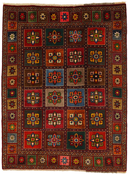 Gabbeh - Bakhtiari Persisk matta 205x156