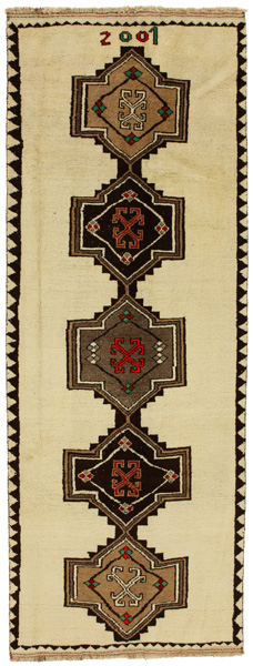 Gabbeh - Qashqai Persisk matta 327x122