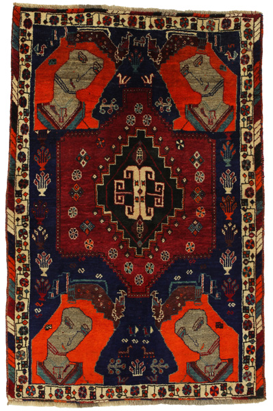 Gabbeh - Qashqai Persisk matta 191x126
