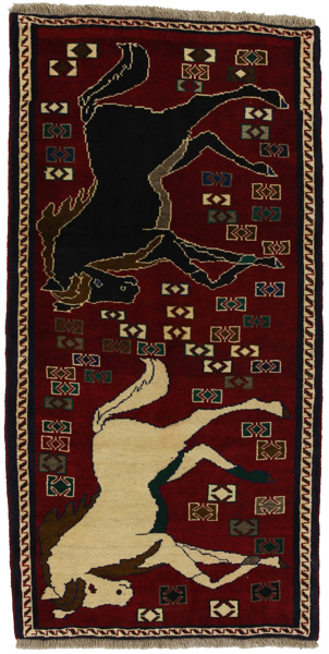 Gabbeh - Qashqai Persisk matta 162x83