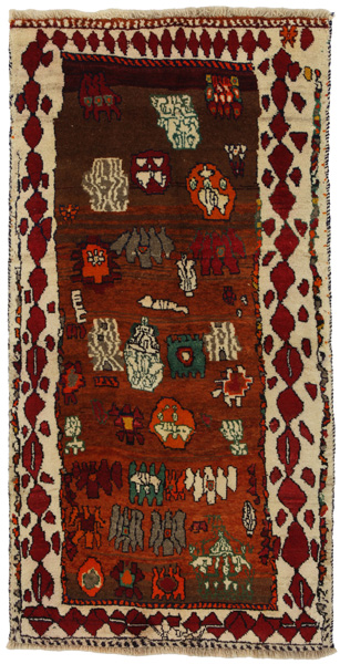 Gabbeh - Qashqai Persisk matta 192x98