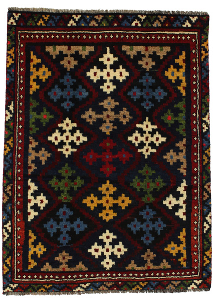 Gabbeh - Bakhtiari Persisk matta 177x132