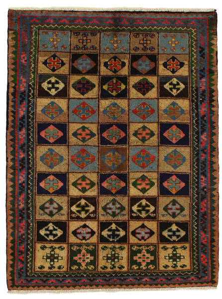 Gabbeh - Bakhtiari Persisk matta 180x137