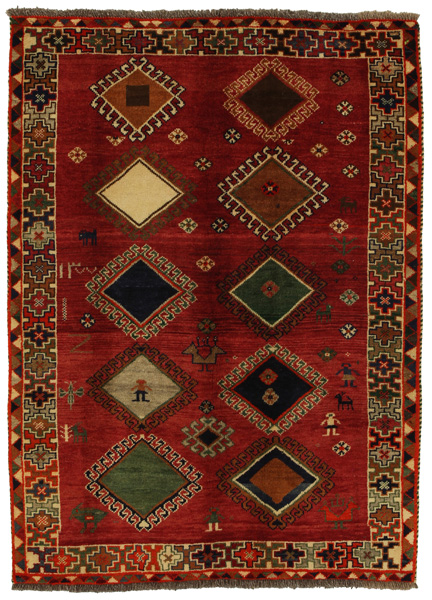 Gabbeh - Qashqai Persisk matta 173x125