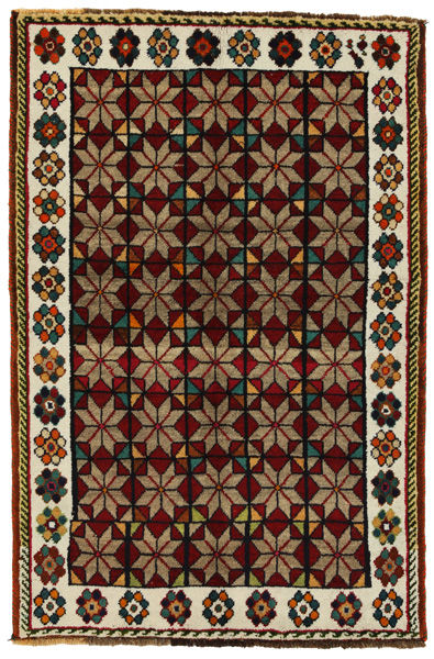 Gabbeh - Bakhtiari Persisk matta 155x103