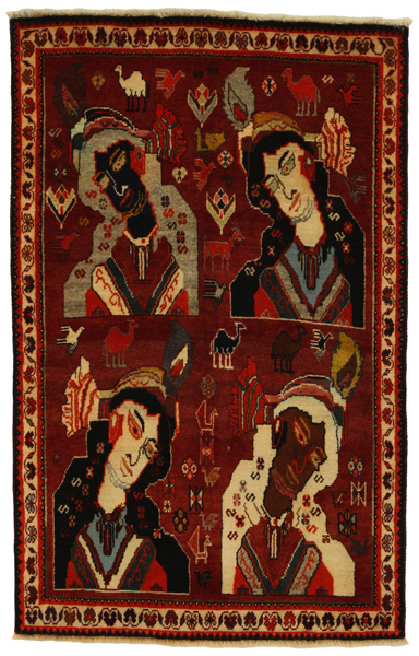 Gabbeh - Qashqai Persisk matta 146x94