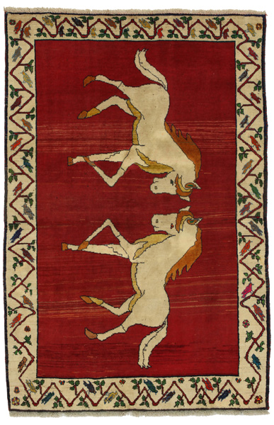 Gabbeh - Qashqai Persisk matta 199x128