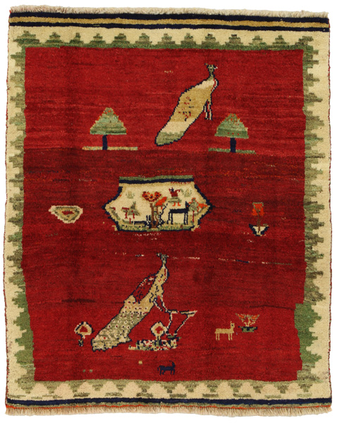 Gabbeh - Qashqai Persisk matta 145x116