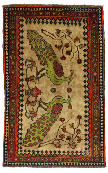 Gabbeh - Qashqai Persisk matta 164x103