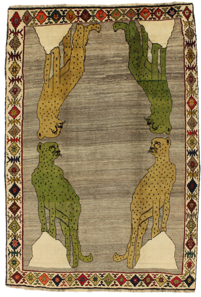 Gabbeh - Qashqai Persisk matta 225x150
