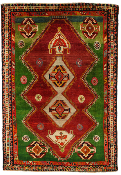 Qashqai - Gabbeh Persisk matta 225x156