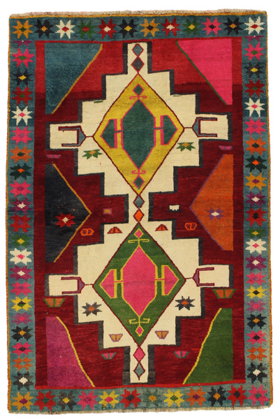 Gabbeh - Qashqai Persisk matta 195x128