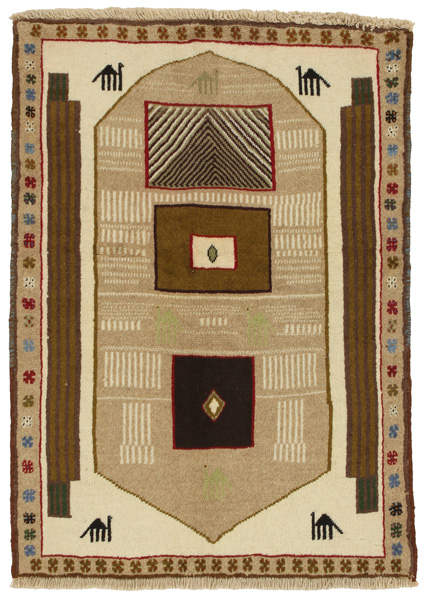 Gabbeh - Qashqai Persisk matta 132x96