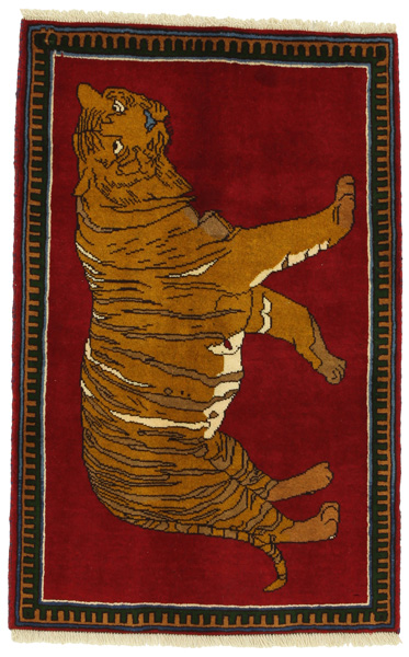 Kashkooli - Gabbeh Persisk matta 128x82