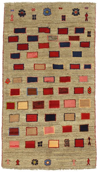 Gabbeh - Qashqai Persisk matta 185x106