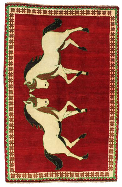 Gabbeh - Qashqai Persisk matta 185x120