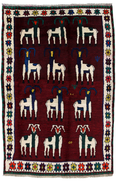 Gabbeh - Qashqai Persisk matta 184x120