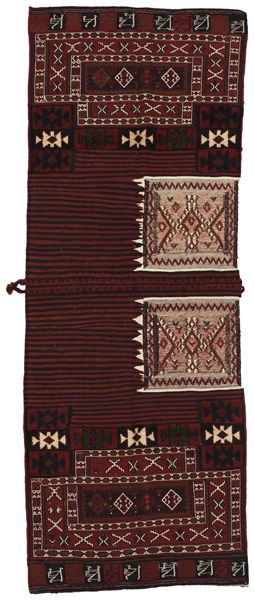 Turkaman - Saddle Bag Persisk matta 295x110