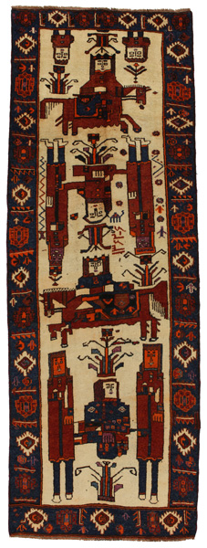 Gabbeh - Qashqai Persisk matta 372x130