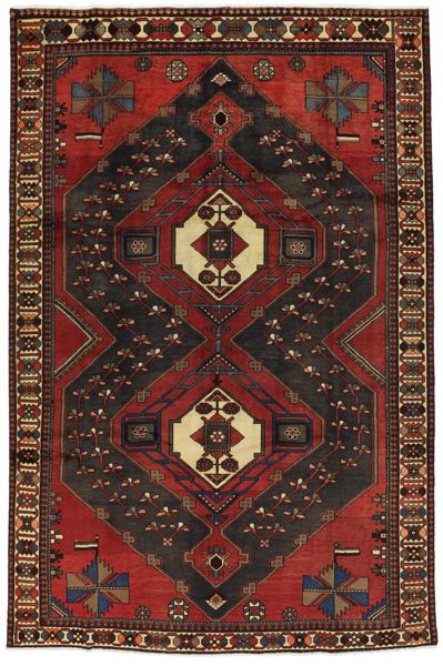 Afshar - Sirjan Persisk matta 300x198