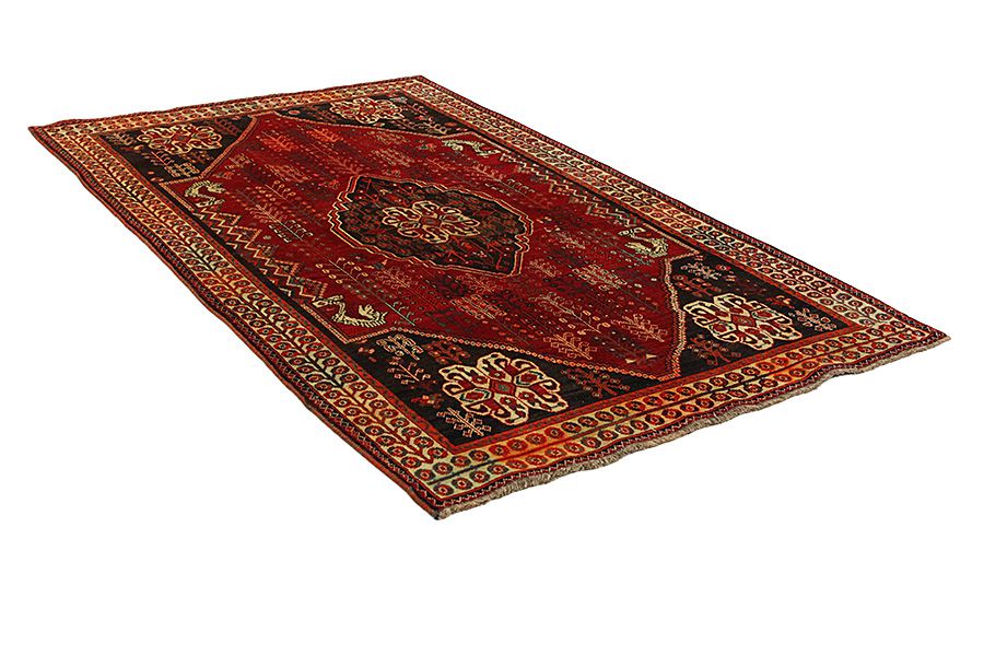 Qashqai - Shiraz Persisk matta 243x154 - Bild 1