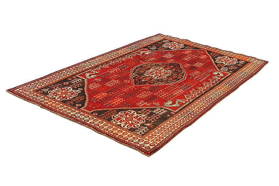 Qashqai - Shiraz Persisk matta 243x154 - Bild 2