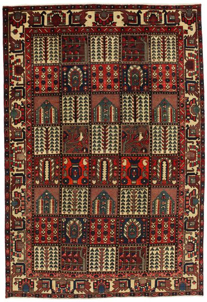 Bakhtiari - Ornak Persisk matta 300x205