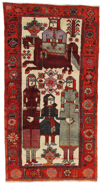 Bakhtiari Persisk matta 243x129