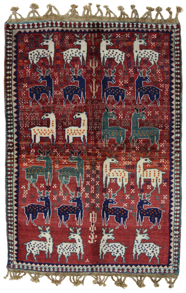 Gabbeh - Qashqai Persisk matta 166x115
