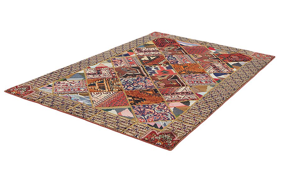 Patchwork Persisk matta 256x168 - Bild 2