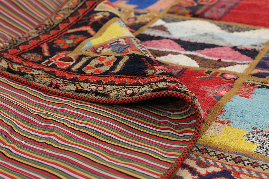 Patchwork Persisk matta 205x144 - Bild 3