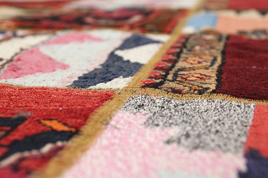 Patchwork Persisk matta 216x148 - Bild 6