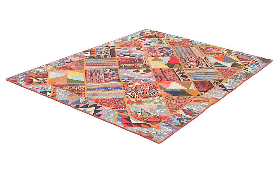 Patchwork Persisk matta 205x157 - Bild 2