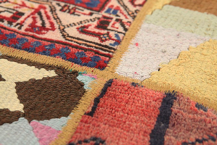 Patchwork Persisk matta 205x157 - Bild 7