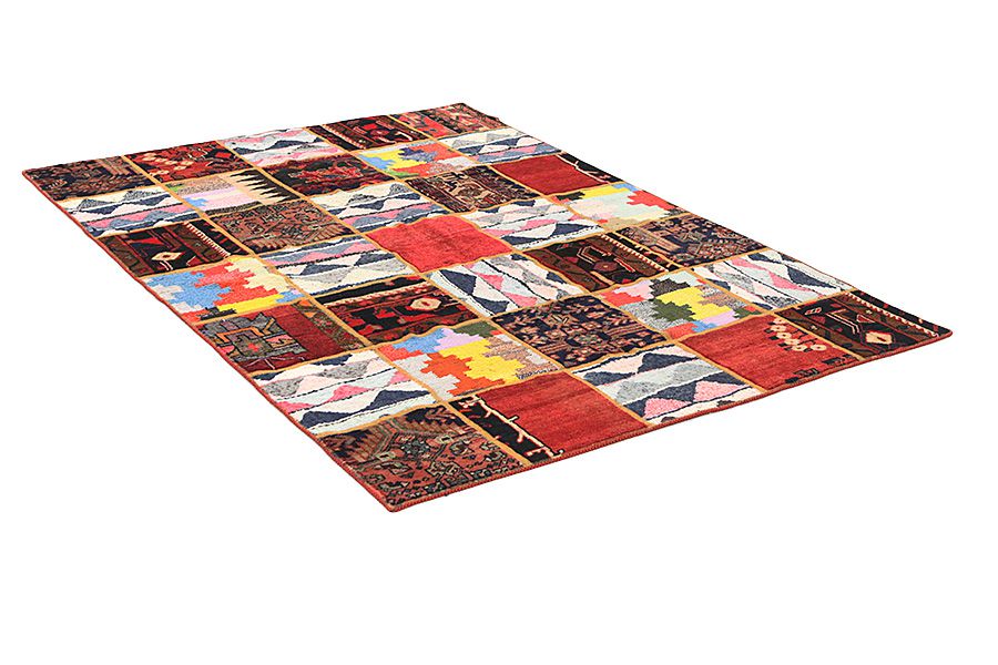Patchwork Persisk matta 212x152 - Bild 1