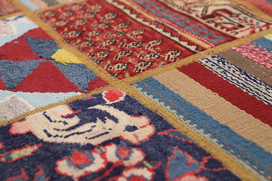Patchwork Persisk matta 213x152 - Bild 6