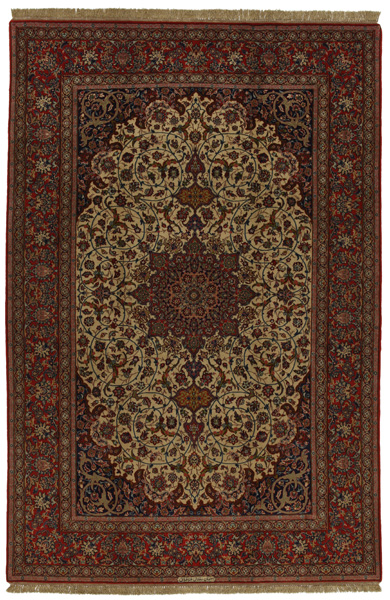 Isfahan Persisk matta 303x201