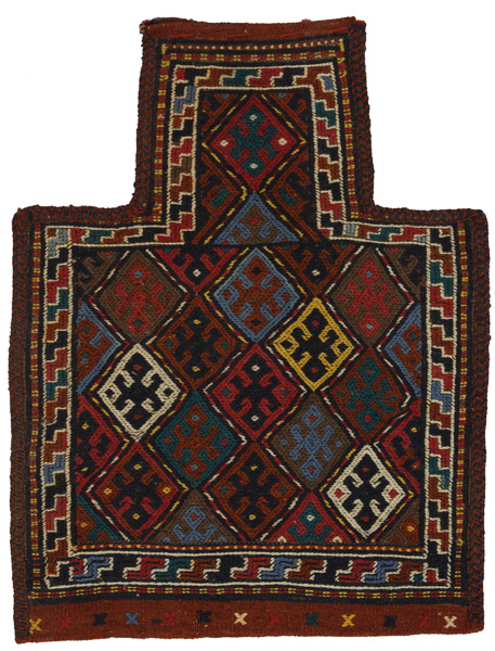 Qashqai - Saddle Bag Persisk matta 51x39