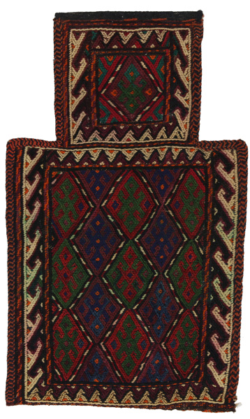 Qashqai - Saddle Bag Persisk matta 51x30