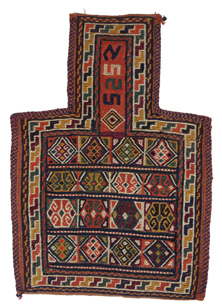 Qashqai - Saddle Bag Persisk matta 52x37