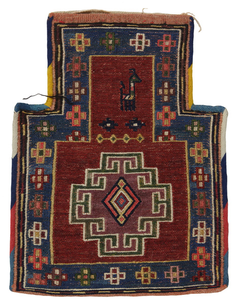 Qashqai - Saddle Bag Persisk matta 39x29